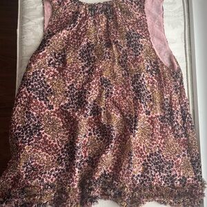 Joie Pink Floral Blouse